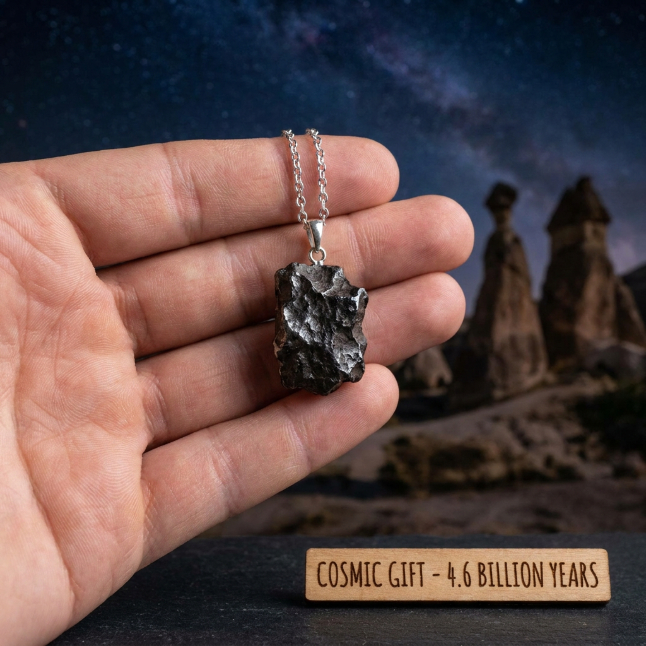 Premium meteorite jewelry quality